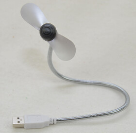 USB Ventilator mit Schwanenhals ideal f&uuml;r Laptop und...