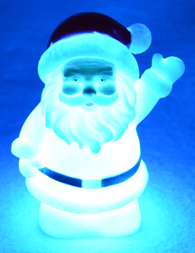 LED Weihnachtsmann Santa mit Farbwechsel inkl. Batterien