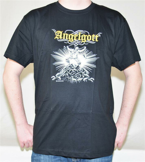 T-Shirt Angelgott mit lustigem Motiv Gr. S