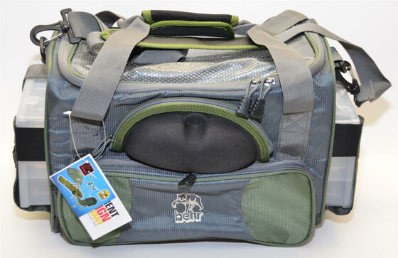 Behr Systemtasche Angeltasche Trendex Baggy 1 mit 6 Systemboxen für viel Zubehör