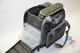 Behr Systemtasche Angeltasche Trendex Baggy 2 mit vier Systemboxen