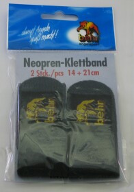 Behr Neopren Klettband 2er Set 14+21 cm Rutenklettband