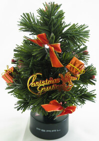 LED-Weihnachtsbaum / Baum mit Batterien 23cm Höhe