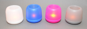 LED Kerzenlicht mit Flackereffekt in vier verschiedenen Farben inkl. Batterien 
