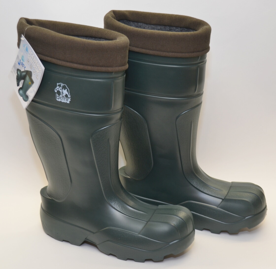 BEHR Watstiefel 4mm Neopren mit Tasche Größe 42//43 Hüftstiefel Watbekleidung !!!