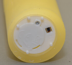 LED Echtwachskerzen 6er Set verschiedene H&ouml;hen mit Flackereffekt und Batterien
