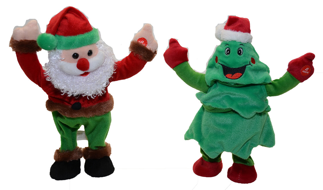 animiert Musical singende und tanzende Weihnachten Spielsachen 