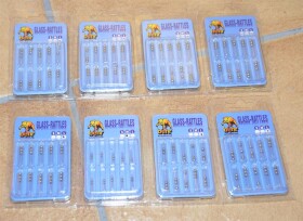 Behr Glass-Rattles Set mit 8 Stück Gr. M + L...