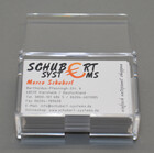 Visitenkartenspender transparent aus Kunststoff f&uuml;r bis zu 80 Visitenkarten