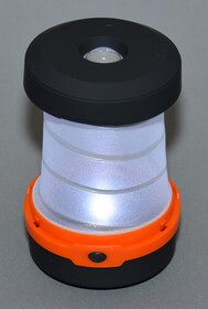 LED 2in1 Campingleuchte Taschenlampe mit heller 1W LED zusammenfaltbar & dimmbar