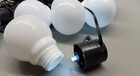 LED Party Lichterkette wei&szlig; mit 10 LEDs 6 Meter L&auml;nge batteriebetrieben