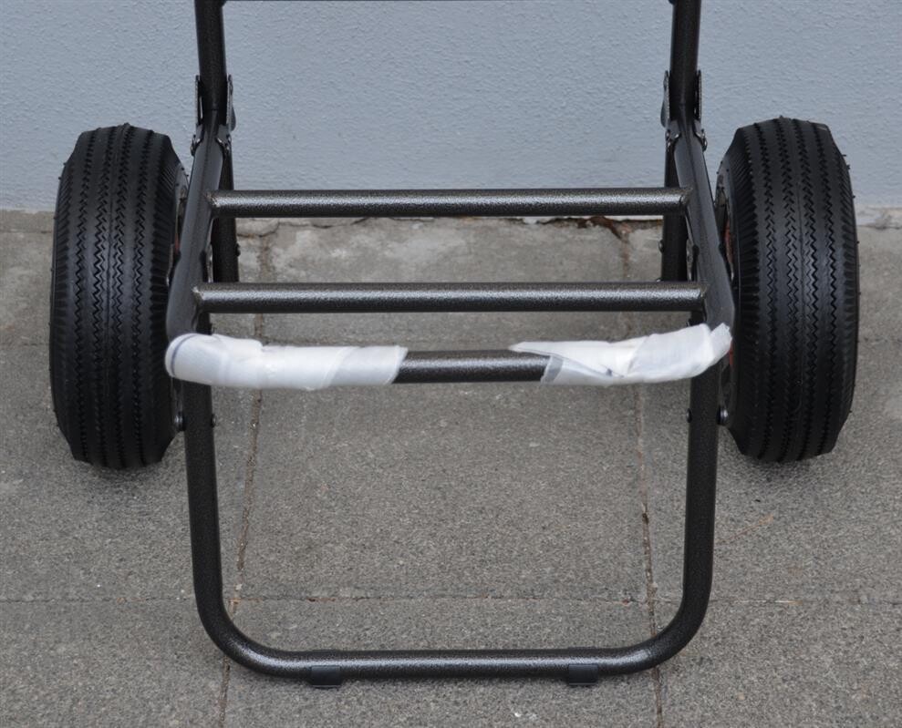 Chariot De Pêche Behr Eco Trolley - Roues Pneumatiques - Cadre Acier 19mm - Capacité 100kg - 72x52x33cm