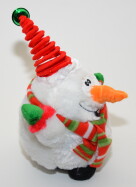Singende und tanzende Weihnachtsfiguren in zwei Sorten komplett mit Batterien