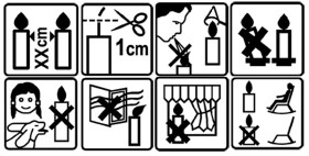 3 Docht Duftkerze im Glas in verschiedenen Sorten 12cm Durchmesser