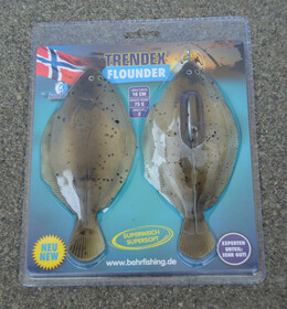 Behr Trendex Flounder 16cm 75Gramm Set mit Ersatzk&ouml;der und kleinem Fehler