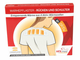 HPXmed Wärmepflaster für Rücken und Schulter 2er Set für je 8 Stunden Wärme