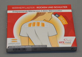 HPXmed Wärmepflaster für Rücken und Schulter 2er Set für je 8 Stunden Wärme