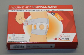 HPXmed Wärmende Kniebandage mit 8 Wärmepads...