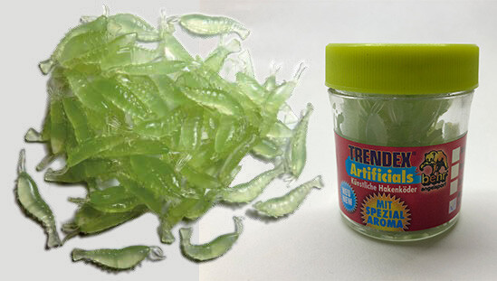 Behr Trendex Artificials Kunstköder Mini-Shrimps/Glo-Selbstleuchtend