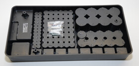 2in1 Batterie Organizer und Tester f&uuml;r bis zu 98 Batterien AAA bis D-Batterien
