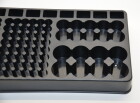 2in1 Batterie Organizer und Tester für bis zu 98 Batterien AAA bis D-Batterien