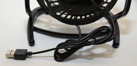 USB Tischventilator Ventilator mit Standfuß ideal für den Schreibtisch