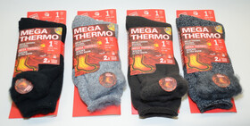 Mega Thermo Socken Wintersocken verschiedene Farben Größe 39-50 bis -25 Grad