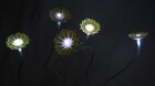 LED Solar Sonnenblumen mit Lichtsensor