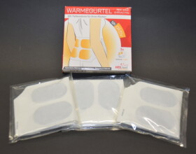 HPXmed Wärmegürtel 3er Packung für bis zu je 12 Stunden Tiefenwärme für den Rücken