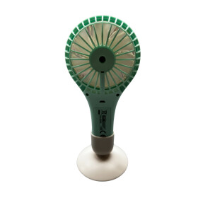 Tischventilator batteriebetrieben 22 cm mit Standfuß und USB Ladefunktion