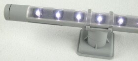 4in1-LED-Unterbauleuchte warmweiß silberfarben