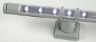 4in1-LED-Unterbauleuchte warmweiß silberfarben