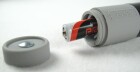 4in1-LED-Unterbauleuchte warmweiß silberfarben