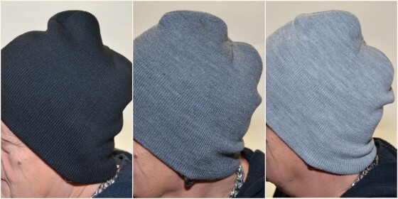 Gestrickte Beanie Mütze Wintermütze Unisex in Einheitsgröße aus RPET in drei Farben