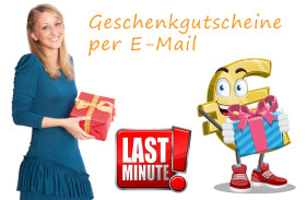 Geschenkgutschein per E-Mail 5 Euro bis 300 Euro