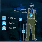 4mm Neopren Warhose mit Profilsohle Gr. 40/41 / Knick im Stiefel