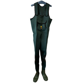 4mm Neopren Wathose Größe 46/47 Stiefel auch...