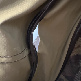 Behr Rutentasche Futteral 3-Fächer 1,50m mit kleinem Fehler, Riss im Stoff