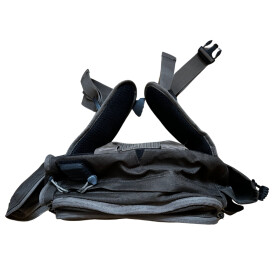 Bauchtasche Gürteltasche für Angler mit kleinem Fehler an der seitlichen Tasche