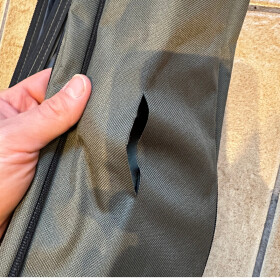 Behr Rutentasche Futteral 2-Fächer 1,50m mit kleinem Schnitt im Stoff