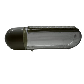 600ml Trinkflasche mit Tablettenbox für sieben Tage ideal für die Reise geeignet