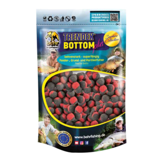 Behr Trendex Bi-Color Boilies der Spitzenklasse 20mm / Halibut-Garlic