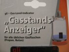 Gasstands-Anzeiger für Gasflaschen