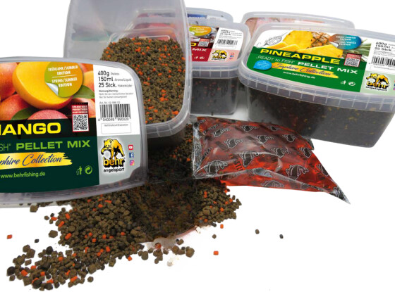 Behr Pellet Mix Frühjahr/Sommer 400g Pellets und 150ml Aroma div. Sorten