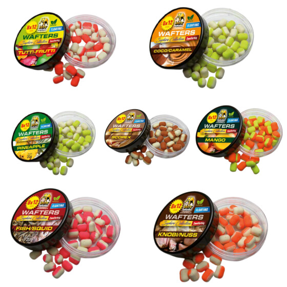 Behr Wafters Hakenkörder schwimmend zweifarbig 8 x 12mm in verschiedenen Aromen