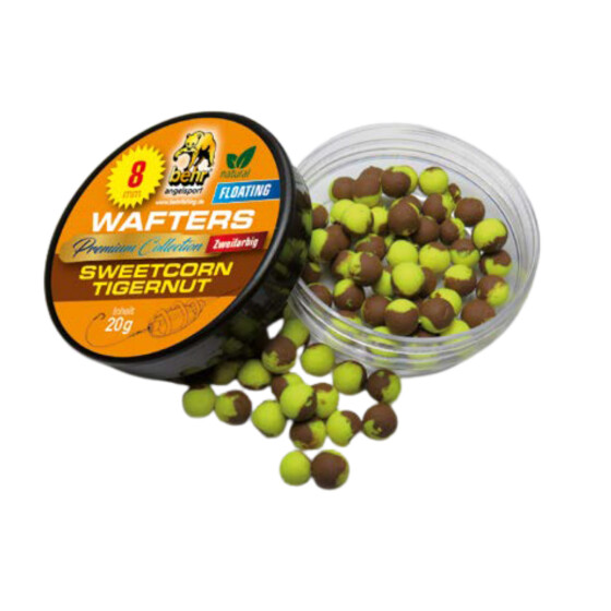 Behr Wafters Hakenköder 8mm rund / Sweetcorn-Tigernut