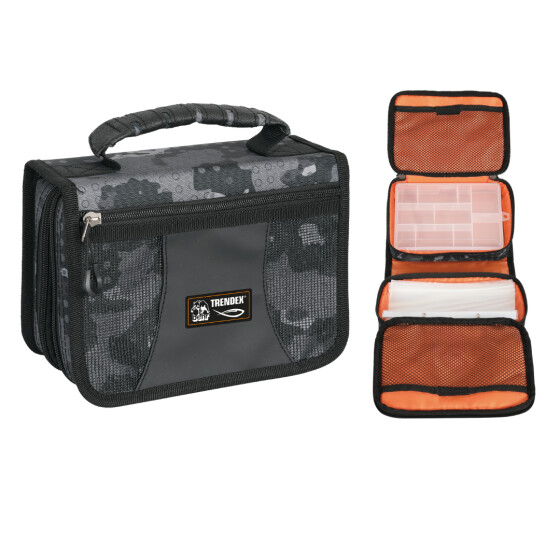 Behr Trendex Ranger 4 aufklappbare Zubehörtasche mit Box und Vorfachbeuteln