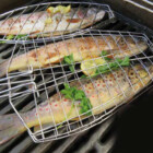 Behr Fisch-Griller aus Edelstahl in verschiedenen Sorten mit Holzgriff