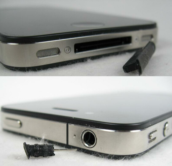 Staubschutz für iPhone/iPod für Kopfhörerbuchse & Dock-Connector
