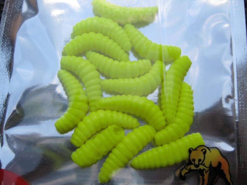 Behr Bienenmaden Kder Set Fr Forellen  70 Stck + l In Verschiedenen  Farben